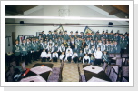 Die Mitglieder der SG Belle - Anlässlich des 25-jährigen Bestehen im September 2001